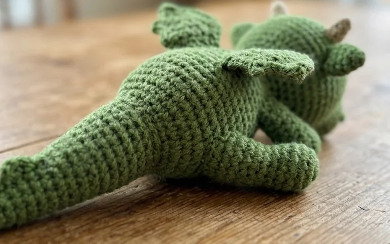 This Life Sized Baby Dragon Crochet Pattern Will Blow Your Mind